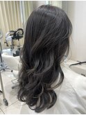グレイアッシュ×透明感カラー
