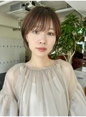 大人ショートボブ
