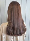 ミルクティーベージュ ベージュカラー ハイトーン 透明感 美髪