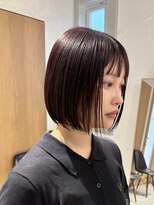 ラミエ バイ メルト 吉祥寺(lamie by melt)&nbsp;【小川】ピンクブラウン/きりっぱなし/エアリーロング