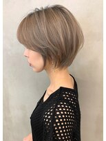 マルフェ 天王寺(marfe)&nbsp;【marfe】ショート＿ショートボブ＿ブリーチ＿髪質改善ヘア