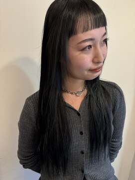 バローチェ 大阪 堀江(Barouche) 【Barouche/中島綾子】 オン眉 ロングヘア 堀江