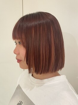 ヘアメイク カン プラスエフ(HAIR MAKE KANN+f)の写真/新しい色で新しい自分に―＊ライフスタイルを考慮した似合わせ×最旬トレンドカラーであなただけの髪色に◇