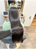 ふんわりカールヘルシースタイルルーズヘアショコラアッシュ