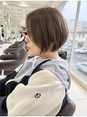 【50代・60代限定】まとまり艶ショートボブ/髪質改善／しらさん