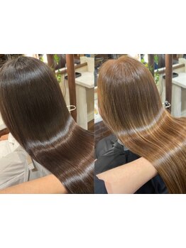 毛髪の構造を根本から整える“復元システム”で、しなやかでツヤのある健康的な髪へ。