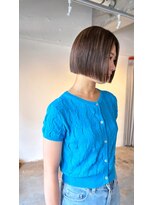 クレン(CLENN)&nbsp;ボブカット、ベージュカラー