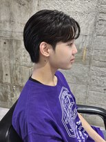 ニアウ 太田店(Niau)&nbsp;センターパートニュアンスパーマスパイラルパーマ群馬太田新田