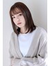 【まとまりやすい美髪へ♪】カット+オーガニックカラー　《￥11000》