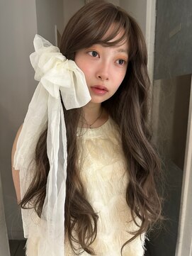 メゾンアクア 表参道(Maison ACQUA) ☆ブリーチなしダブルカラー オリーブ オリーブベージュ