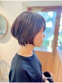 お手入れ簡単！キレイめショートボブ