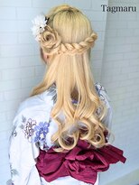 タグマル&nbsp;浴衣着付けヘアセット☆くるみちゃんヘア