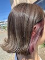 アグ ヘアー ベニー 八木山店(Agu hair beny)&nbsp;インナーカラーでさりげなくおしゃれに♪