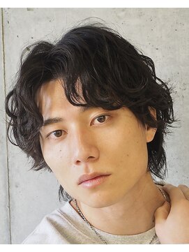 ゼンコー アオヤマ(ZENKO Aoyama) 波巻きスパイラルサーフカールシャドウパーマ