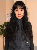 ロング × スパイラルウェーブ