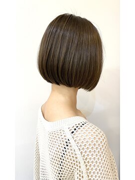 モリオ フロム ロンドン 成増店 【morio成増/一戸】大人かわいいナチュラルボブアッシュ