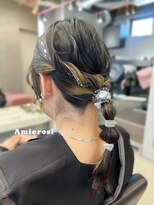 ジュエム(jouerm)&nbsp;華やか編み下ろしヘア♪