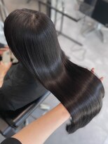 ラボ バイ アンキシム(Labo by AHNKISM)&nbsp;【髪質改善】大人艶髪/ストレートパーマ/韓国ヘア/堀江