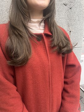 ゼンドットカラスマ(Zen.karasuma) 【ブリーチ無し】外国人ぽい透明感カラー