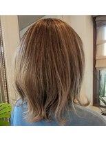 ショウズサロン(hair Sho's SALON) セミロングヘア、ハネスタイル!!