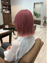 ニュースエン(newseN:) ピンクベージュ/インナーカラー/ダブルカラー/ケアブリーチ/万代