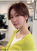 ショートショートボブショートヘア大人ショート耳掛けショート