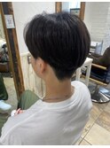 センターパートショート