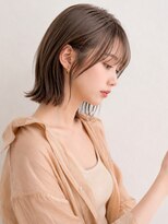 クオン 武蔵小杉(quon) ミルクベージュ 大人ショートヘア 20代