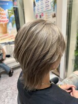 イメージア あざみ野店(IMAGE A) ハイトーンショートウルフ