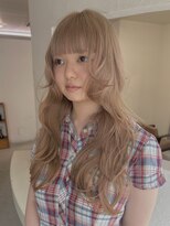 ウィットサークル(wit circle)&nbsp;ミルキーベージュカラー×レイヤーカット