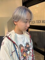 チックタック モーガン エアライン(TICK-TOCK MORGAN airline)&nbsp;ホワイトシルバー/ホワイトブルー