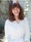 ♪ウェーブが似合う愛されミディー♪【平井】