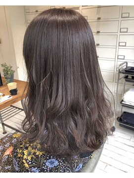 スタジオ ノル(studio noll) ハイライト+ラベンダーアッシュ(佐田 真幸)