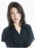 【QUATRO】春アッシュ大人外ハネミディアム