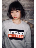 ファムエリア(FEMME AREA)&nbsp;インナーカラー×ワンレンボブ