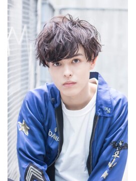 オースティン 錦糸町(AUSTIN) ビジネスマンに人気！　くせ毛風パーマ×フェザーマッシュ