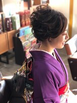 ボヌール ヘアーワークス(Bonheur hair works)&nbsp;成人式似合わせヘアセット×振袖着付け×一生の思い出