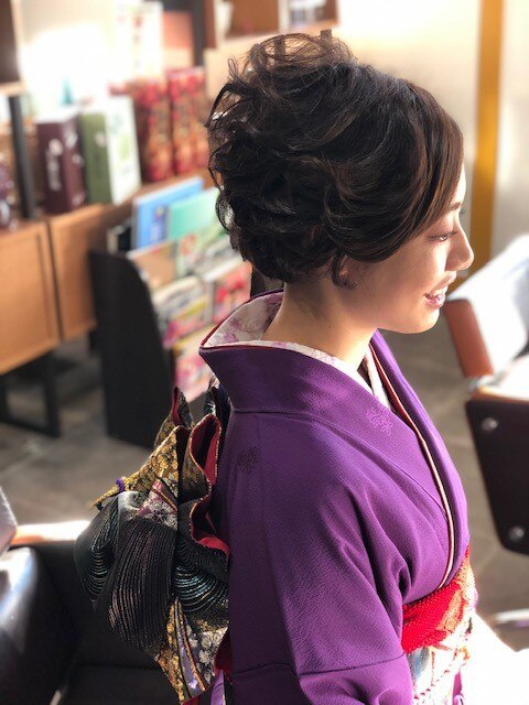 成人式似合わせヘアセット×振袖着付け×一生の思い出