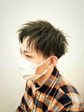 カルム 西日暮里(Calme) ツーブロックソフトツイストパーマ<理容室>[日暮里/メンズ]