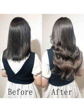 エクステ専門店あるじゃんすー 柏店 ココアブラウン#シールエクステ#韓国風レイヤー#小顔ヘア#柏