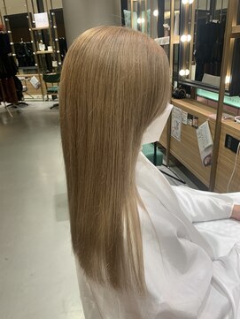 ウノプリール 茶屋町店(unopulir) 【濱口】ミルクティーベージュ2