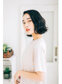 外ハネくびれボブ