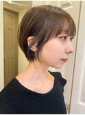 【神田安優奈】似合わせ小顔韓国ショート