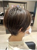 小顔ショートボブ