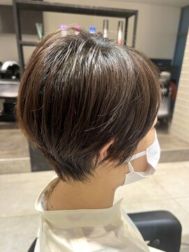 アース 春日部店(HAIR&MAKE EARTH) 小顔ショートボブ
