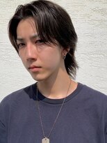 ブリランチン イワタ(Brilliantine Iwata)&nbsp;最旬♪色気と抜け感が絶妙のセンターパートウルフ☆