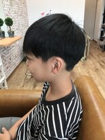 レストタイムマムヘアー(Rest Time Mom hair)&nbsp;キッズカット　マッシュ　ナチュラル