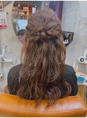 ☆結婚式お呼ばれヘアアレンジ/ゆるふわアレンジ☆