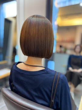 ソイデュエ 梅田(soi due) 髪質改善ストレートボブ