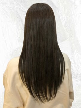 オーヘアー 南柏(OxO Hair) サラツヤロングストレート/美髪/髪質改善/南柏